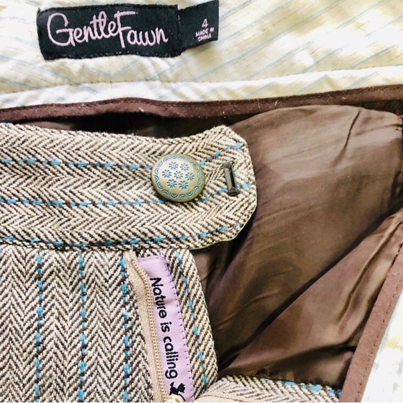 Gentle Fawn Tweed Capri Pants - Picture 3 of 11